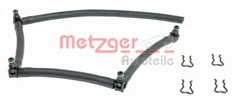 METZGER Hose, fuel overflow