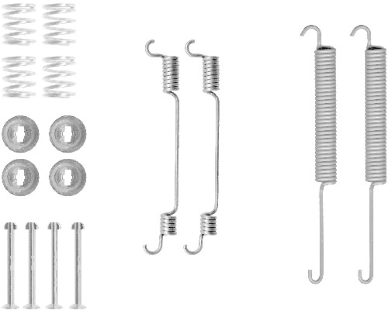 HELLA Accessory Kit, brake shoes