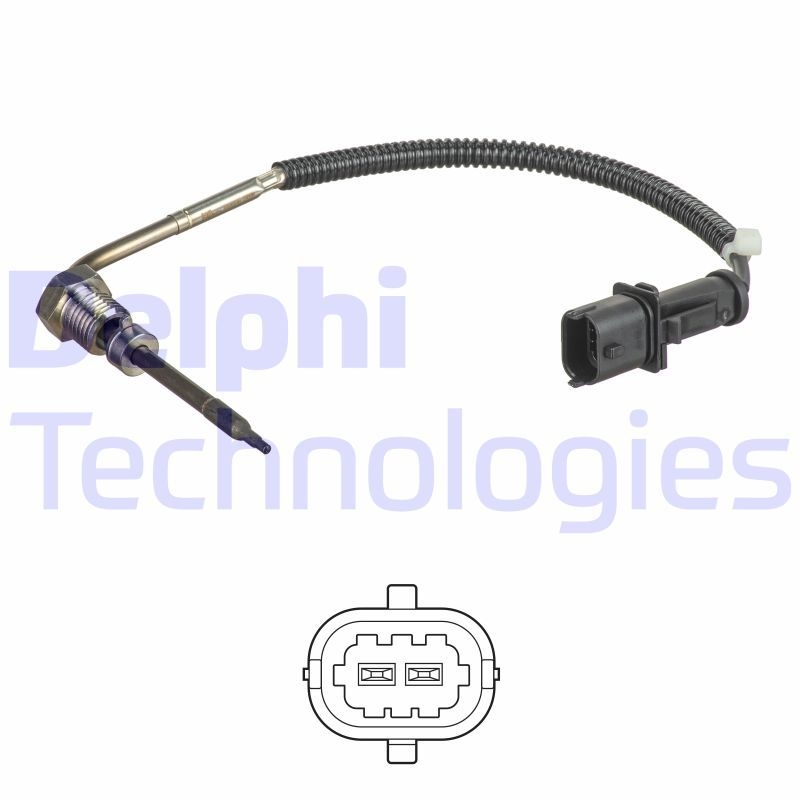 DELPHI Sensor, Abgastemperatur TS30186
