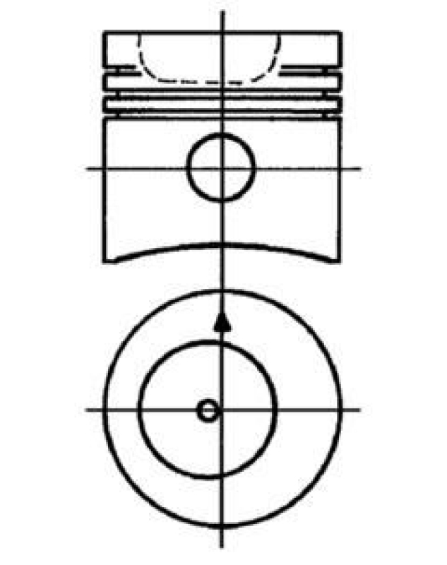 KOLBENSCHMIDT Piston