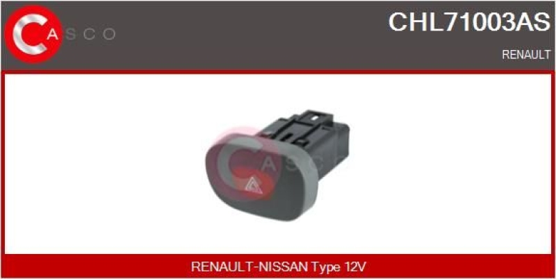 CASCO Hazard Light Switch