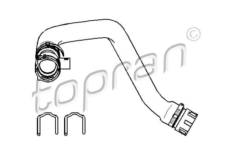 TOPRAN Radiator Hose