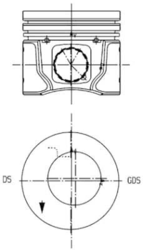 KOLBENSCHMIDT Piston