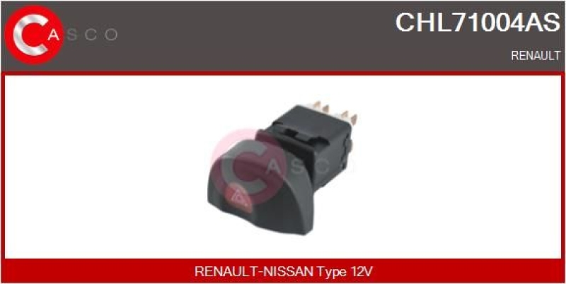 CASCO Warnblinkschalter