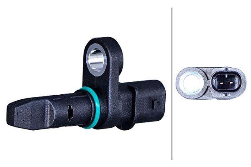 HELLA Sensor, Raddrehzahl 6PU 358 216-041
