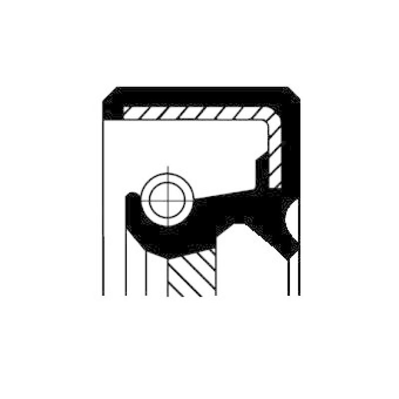 CORTECO Shaft Seal, differential