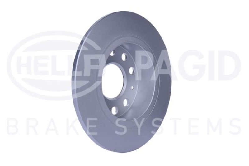 2x HELLA Brake Disc PRO