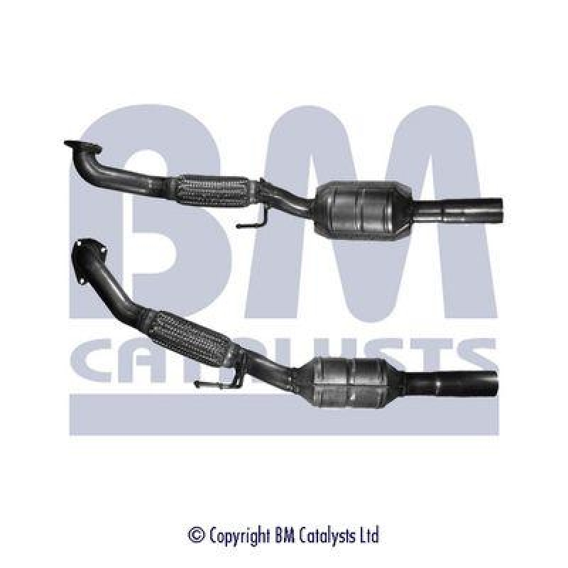 BM Catalysts Katalysator Kat Approved passend f&uuml;r Seat Ibiza 2 Cordoba VW Polo 3 BM80270H