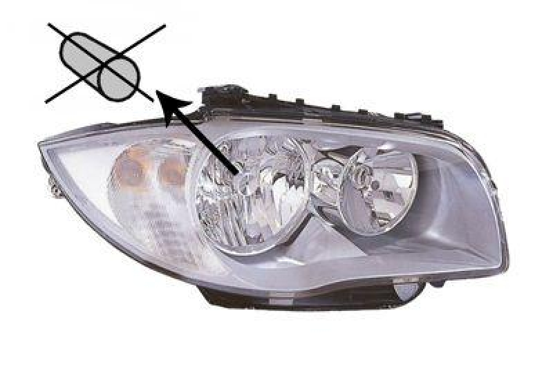 VAN WEZEL Headlight