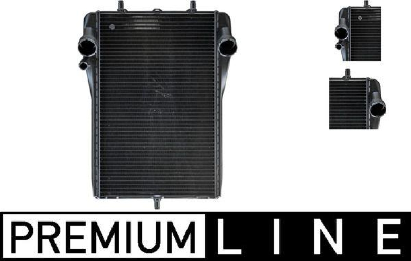 MAHLE Radiator, engine cooling PREMIUM LINE