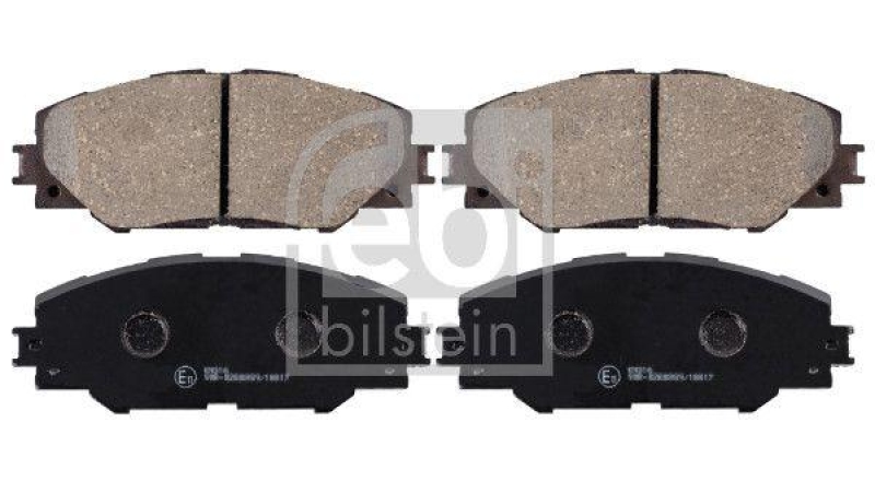 FEBI BILSTEIN Bremsbelagsatz, Scheibenbremse 170237