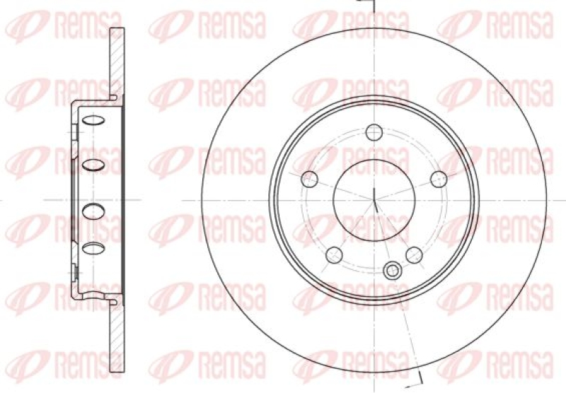 2x KAWE Brake Disc