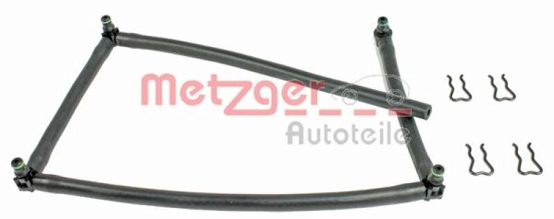 METZGER Hose, fuel overflow
