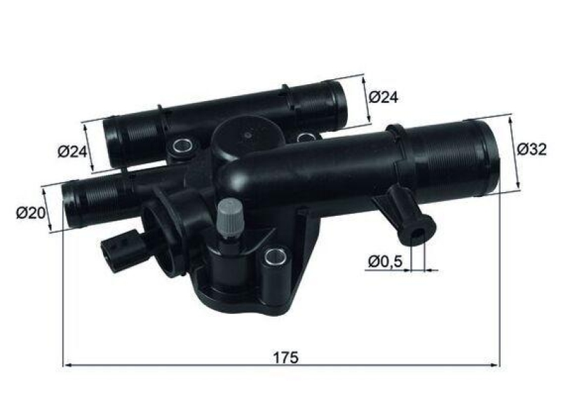 MAHLE Thermostat für Kühlmittel / Kühlerthermostat