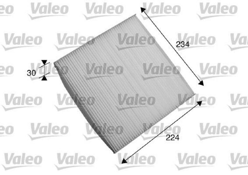 VALEO Filter, interior air VALEO ESSENTIAL