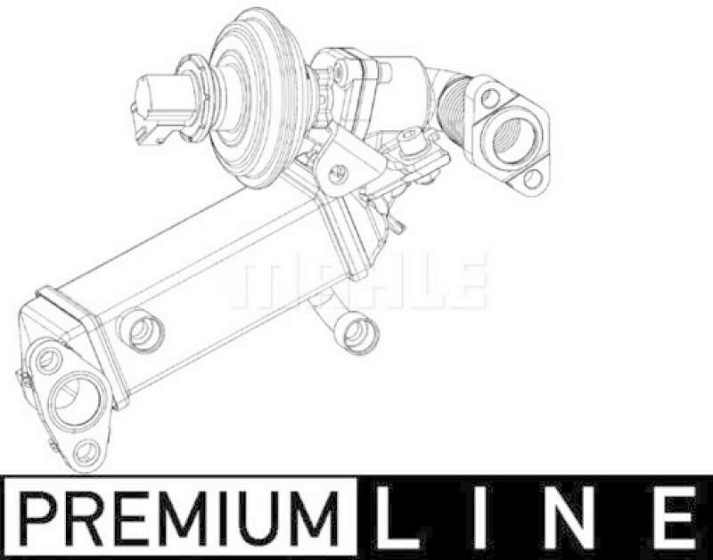 MAHLE Kühler, Abgasrückführung PREMIUM LINE