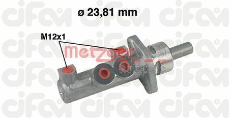 METZGER Brake Master Cylinder CIFAM