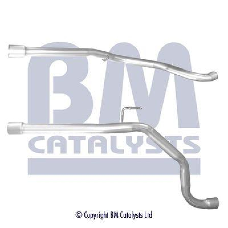 BM Catalysts Abgasrohr Hinten passend für Fiat Grande Punto 1.3 Multijet
