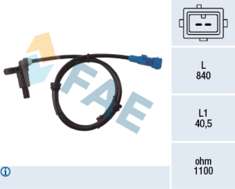 FAE Sensor, Raddrehzahl