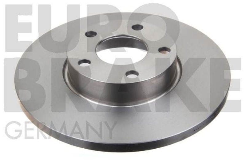 2x EUROBRAKE Brake Disc