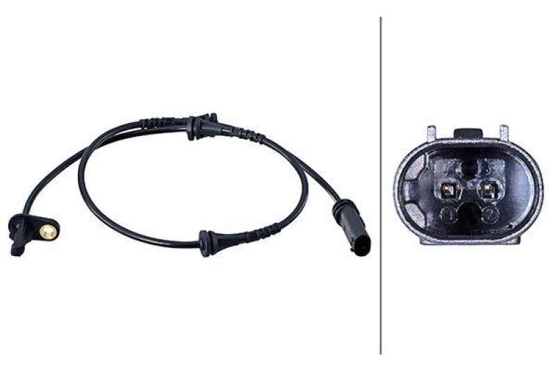 HELLA Sensor, Raddrehzahl 6PU 358 216-081