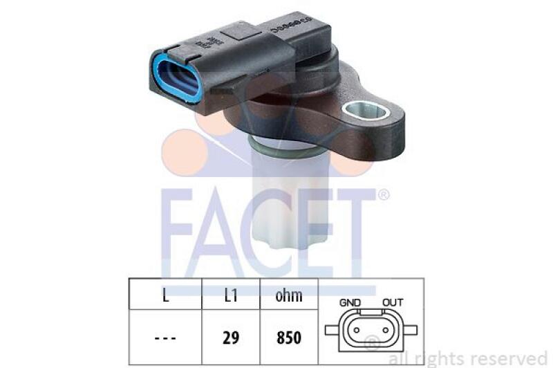 FACET RPM Sensor, automatic transmission Made in Italy - OE Equivalent