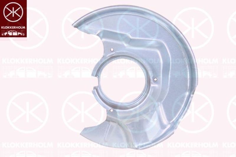 KLOKKERHOLM Splash Panel, brake disc