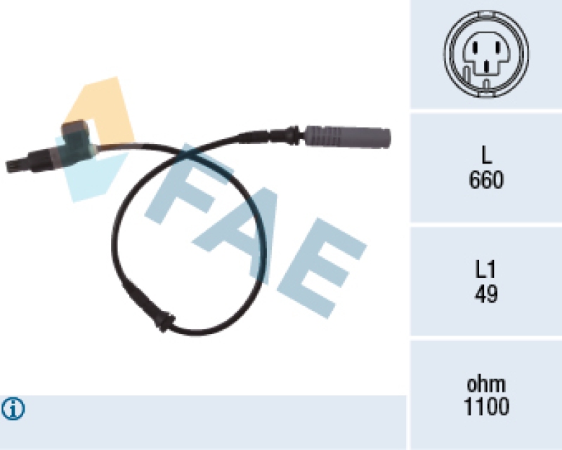 FAE Sensor, Raddrehzahl