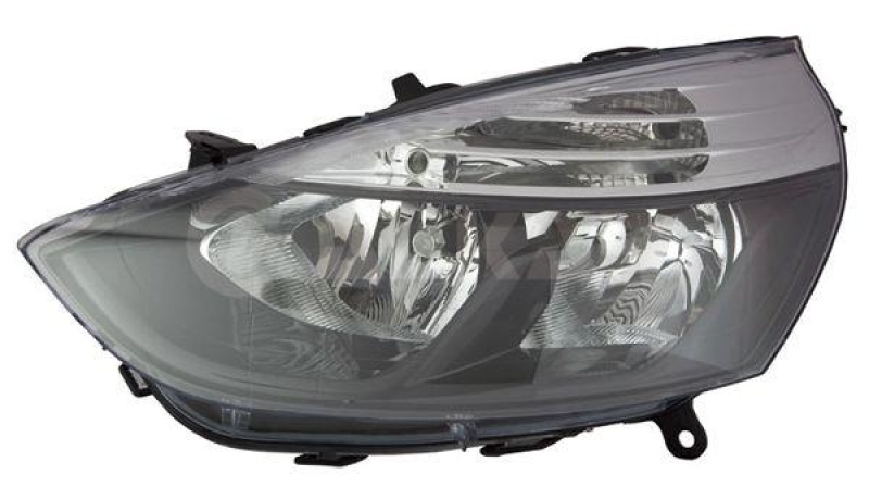 1x Alkar Hauptscheinwerfer H1 H7 Rechts passend für Renault Clio 4 bis 1...