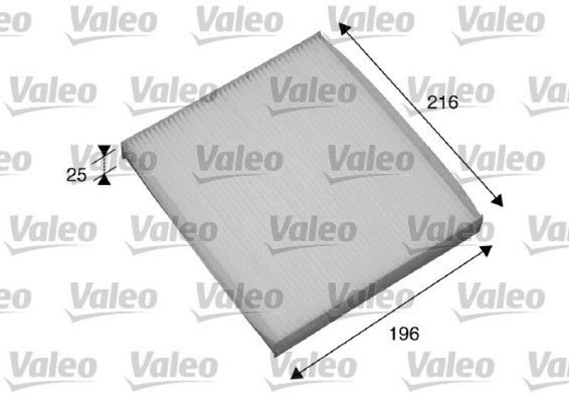 VALEO Filter, Innenraumluft VALEO ESSENTIAL