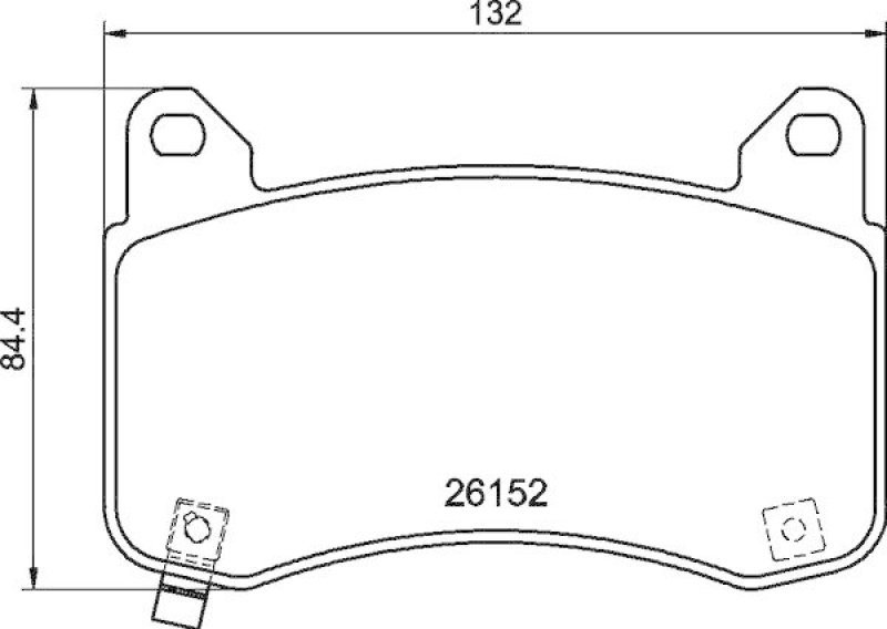 BREMBO Brake Pad Set, disc brake PRIME LINE