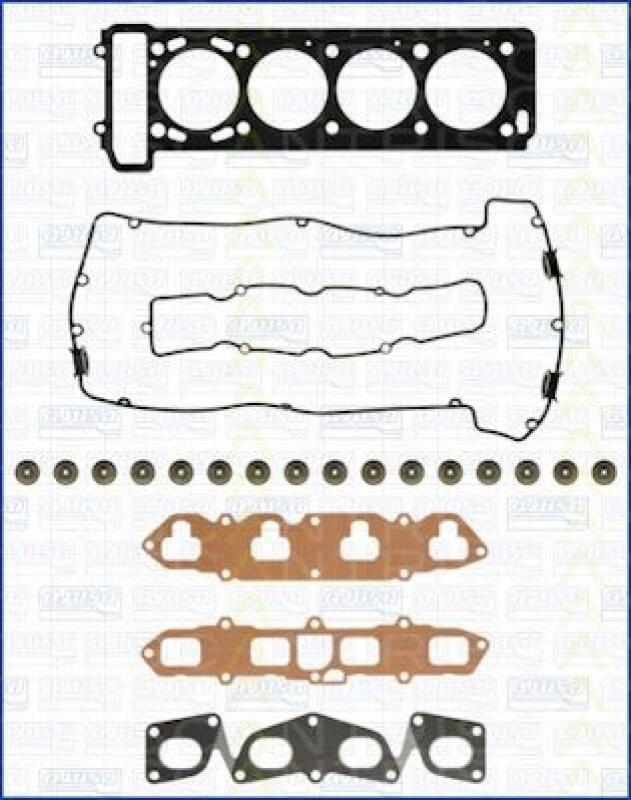 TRISCAN Gasket Set, cylinder head MULTILAYER STEEL