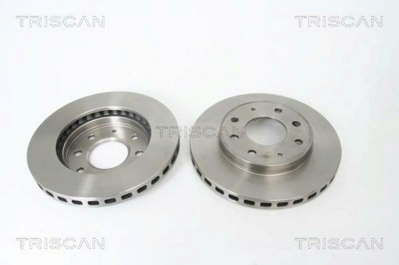 2x TRISCAN Brake Disc