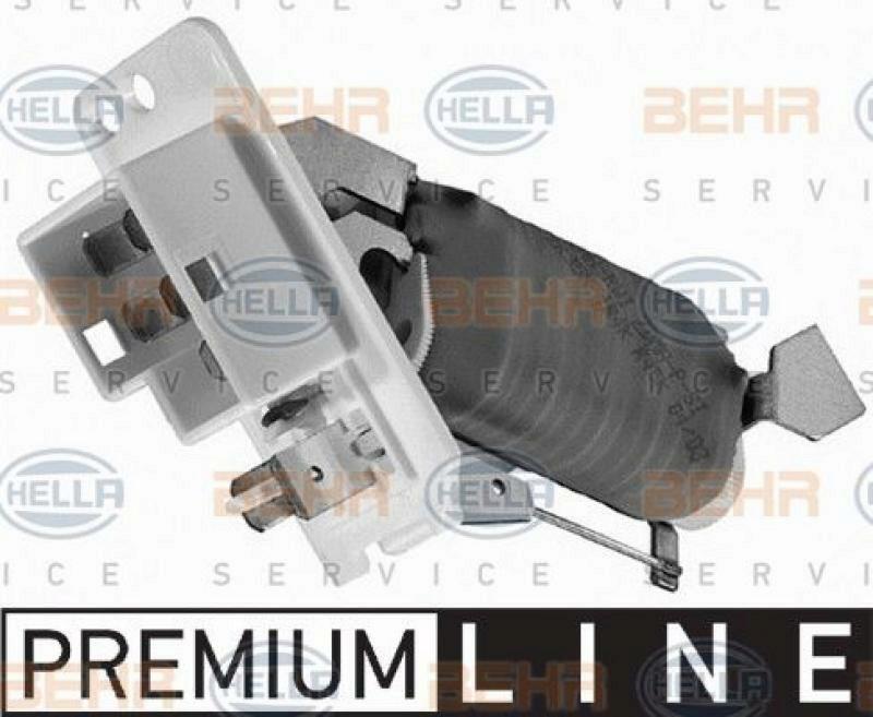 HELLA Resistor, interior blower BEHR HELLA SERVICE *** PREMIUM LINE ***