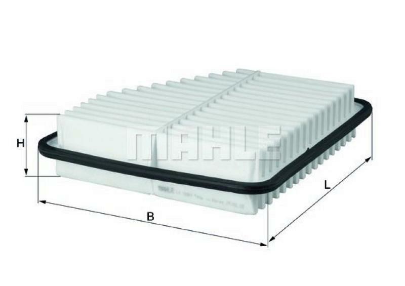 MAHLE ORIGINAL Luftfilter LX 2681