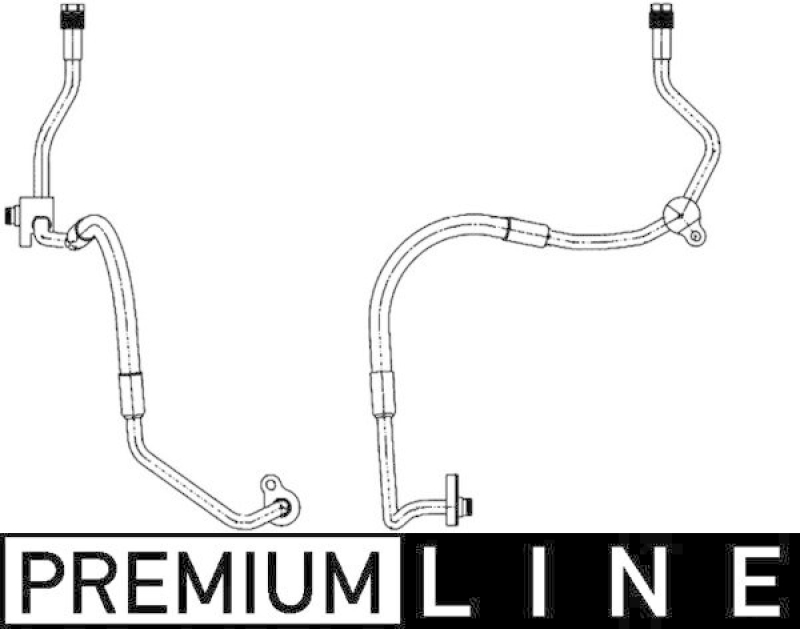 MAHLE Hochdruckleitung, Klimaanlage BEHR *** PREMIUM LINE ***