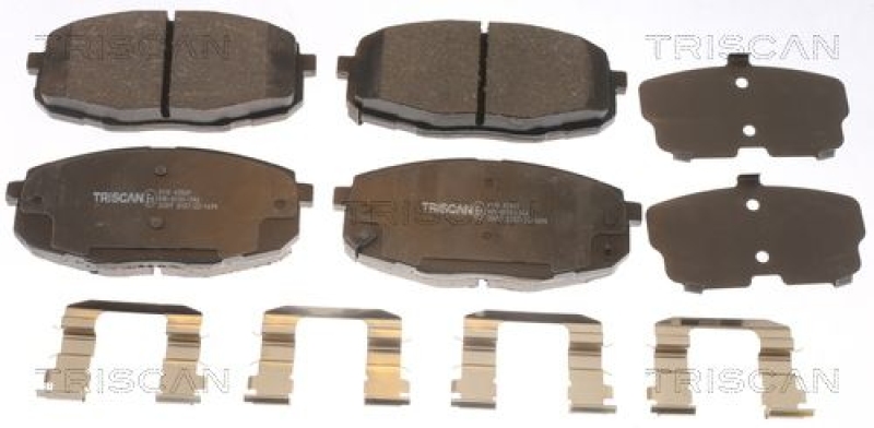TRISCAN Bremsbelagsatz, Scheibenbremse