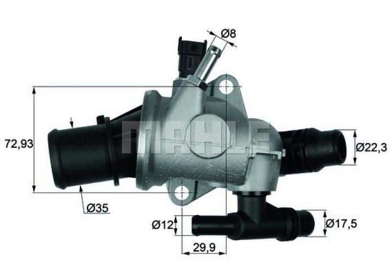 BEHR Thermostat, coolant