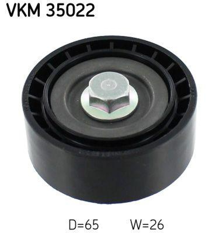 SKF Umlenk-/Führungsrolle, Keilrippenriemen VKM 35022