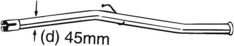 BOSAL Repair Pipe, catalytic converter