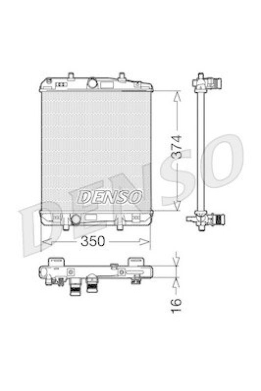 DENSO Kühler, Motorkühlung