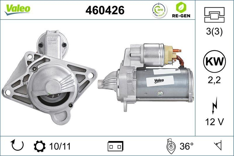 VALEO Starter VALEO RE-GEN AT