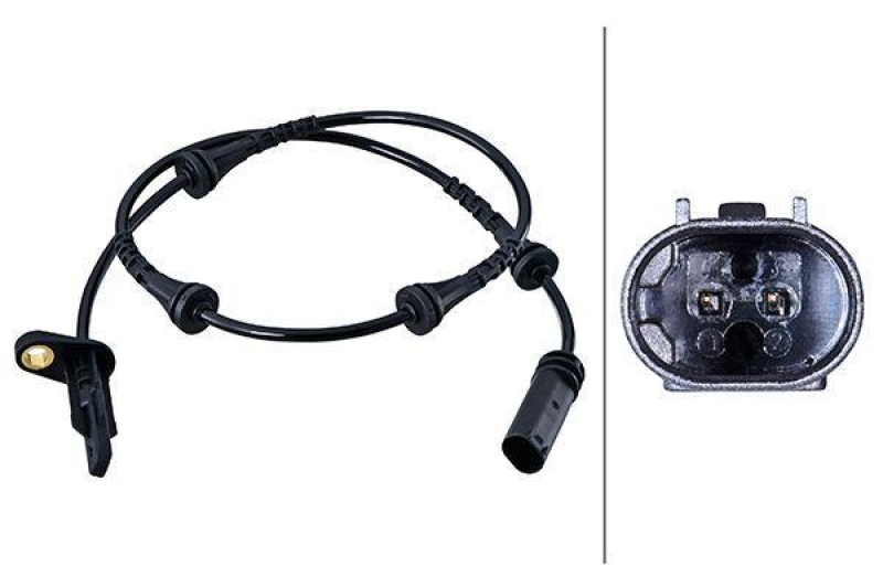 HELLA Sensor, Raddrehzahl 6PU 358 216-121