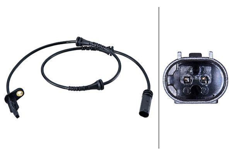 HELLA Sensor, Raddrehzahl 6PU 358 216-131