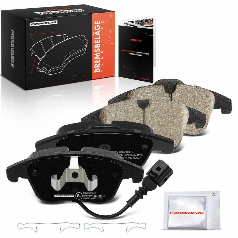 4x Frankberg Bremsbel&auml;ge Vorderachse 5481FB0032945