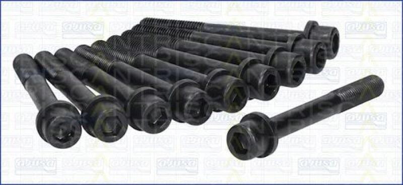 TRISCAN Bolt Kit, cylinder head