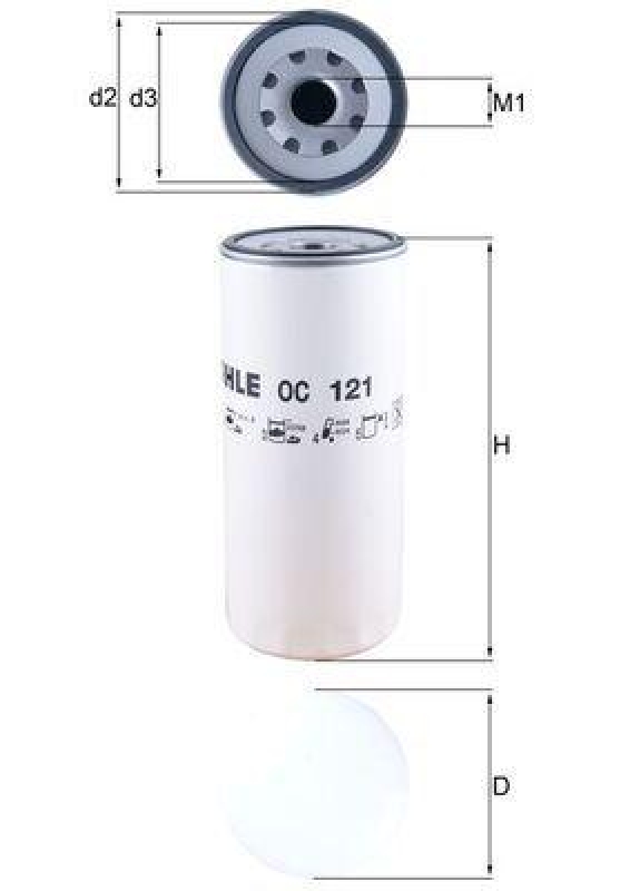 MAHLE Ölfilter