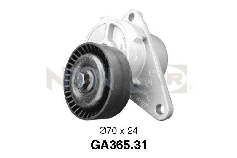 SNR Tensioner Pulley, v-ribbed belt