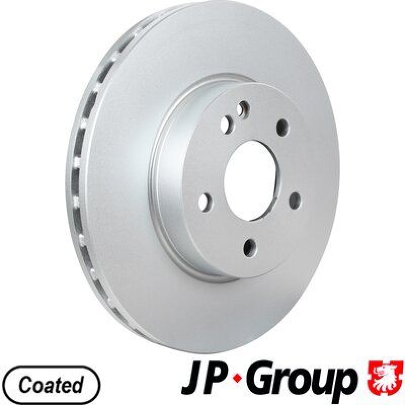 2x JP GROUP Brake Disc JP GROUP