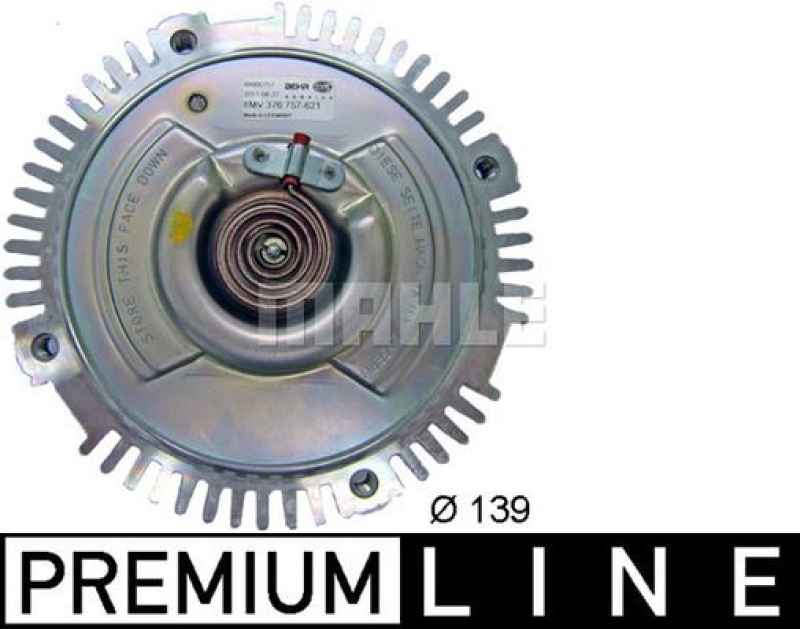 MAHLE Clutch, radiator fan BEHR *** PREMIUM LINE ***